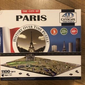 Paris 4D Cityscape Puzzle